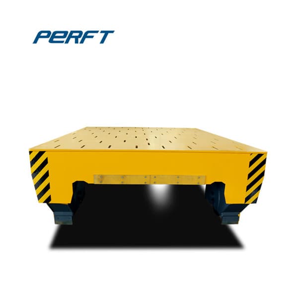 Coil Handling Transfer Car With Railings 75 Ton